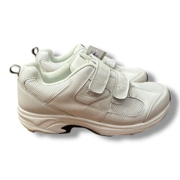 Drew Lightning II V White Sneaker Athletic Leather Walking Men’s Size 12.5 - Picture 1 of 10